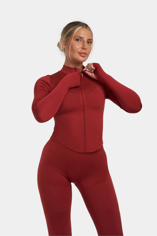 Shapewear Jacket | Cherry Spice