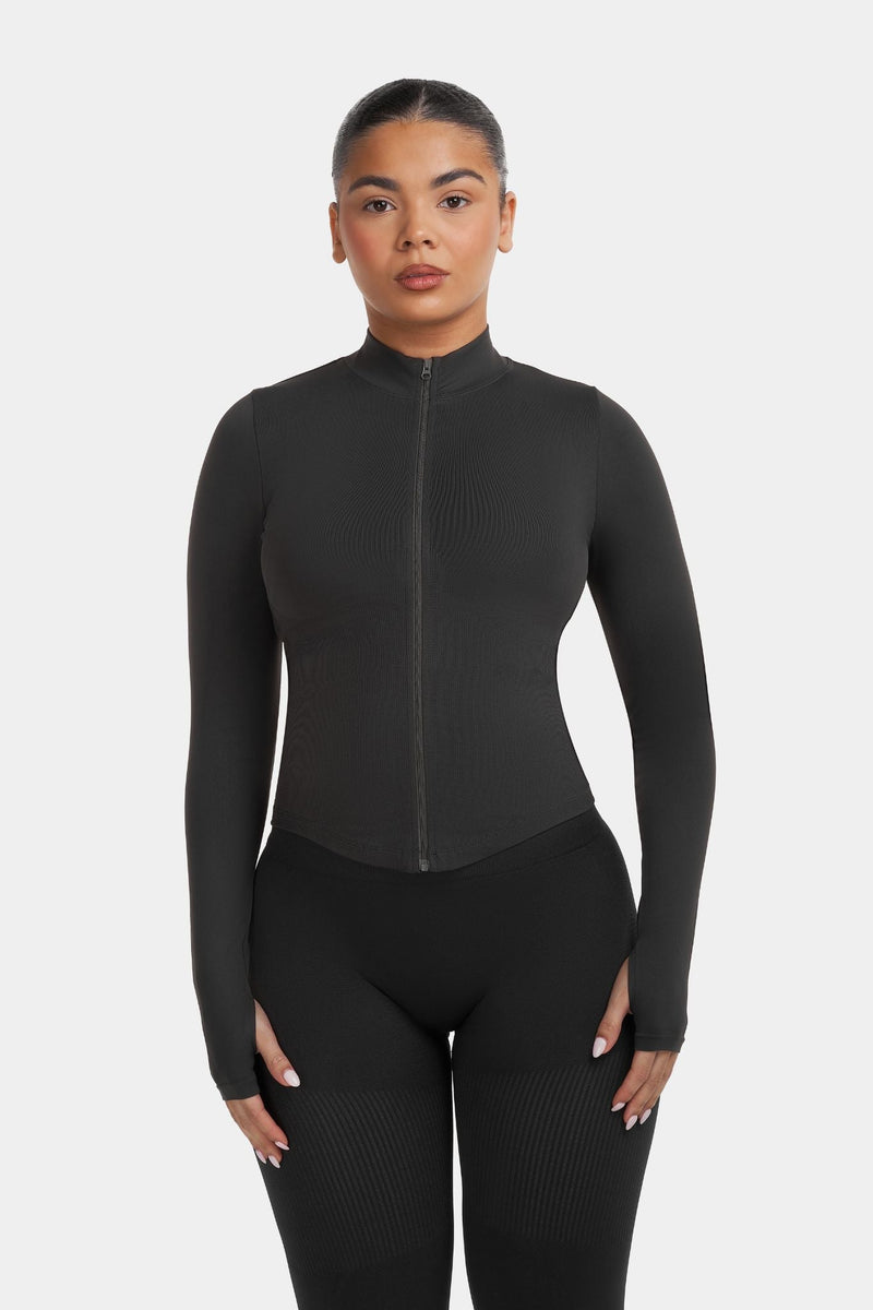 Shapewear Jacket | Charcoal Gray