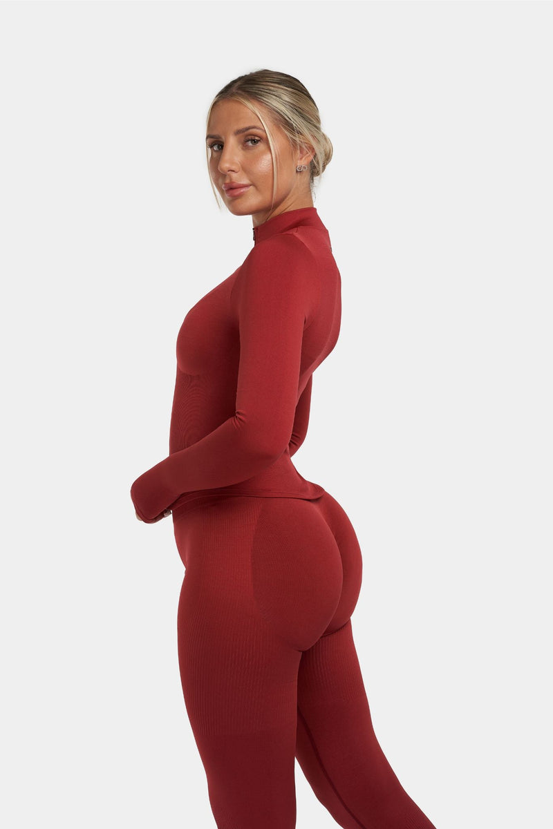 Shapewear Jacket | Cherry Spice