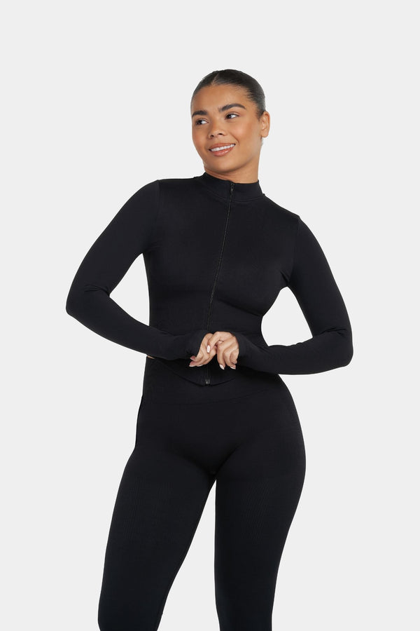 Shapewear Jacket | Pure Black