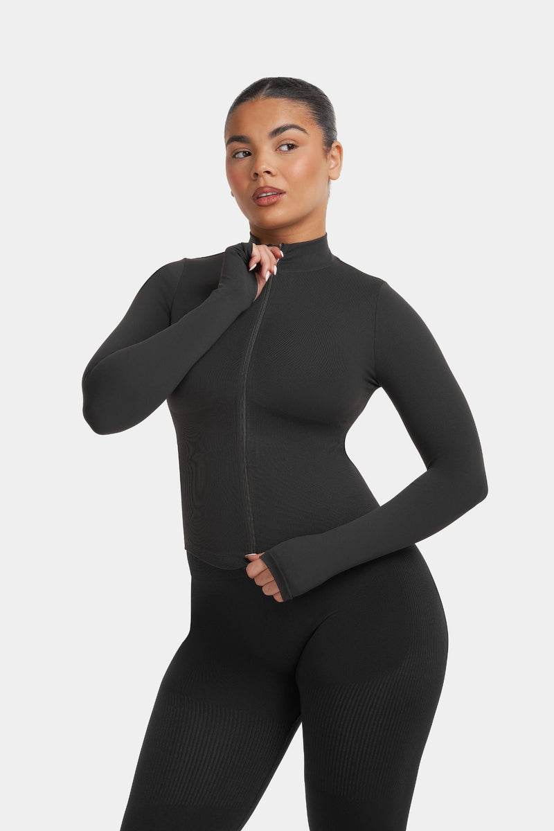 Shapewear Jacket | Charcoal Gray