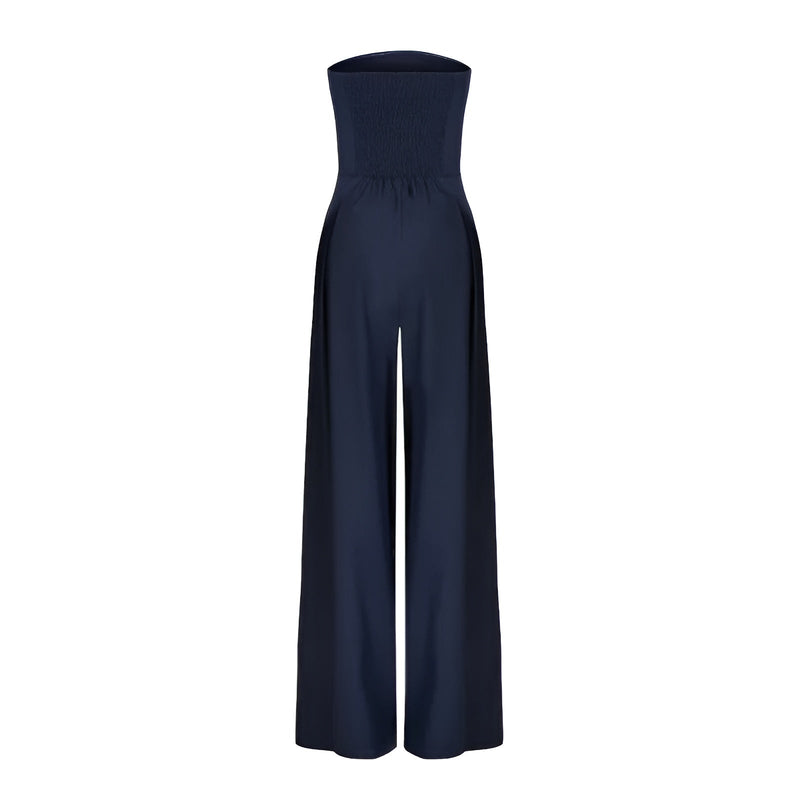 Elegant Strapless Jumpsuit