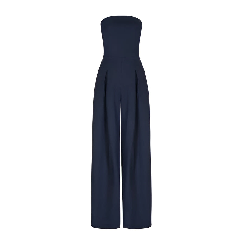 Elegant Strapless Jumpsuit