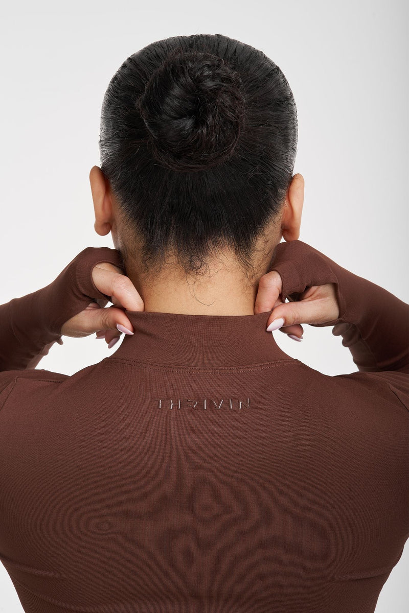 Shapewear Jacket | Bourbon Brown