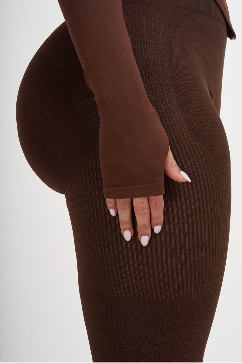 Shapewear Jacket | Bourbon Brown