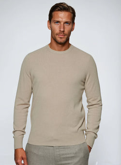 Premium Cashwool Sweater - Beige