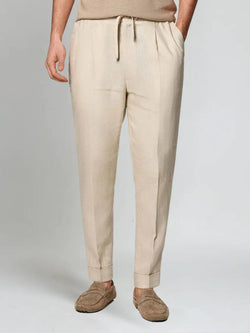 Sea Side Linen pants - Beige