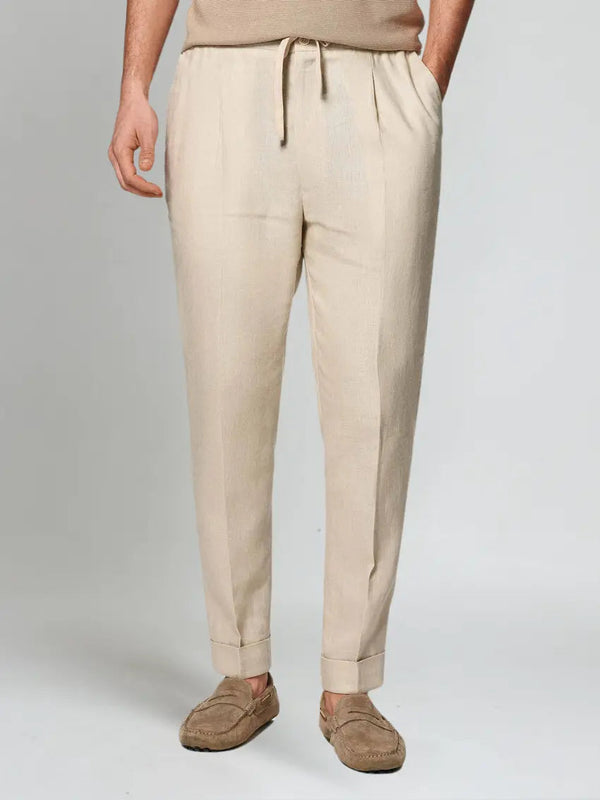 Sea Side Linen pants - Beige