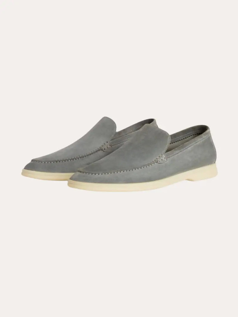 Refined Suede Loafers – Brown