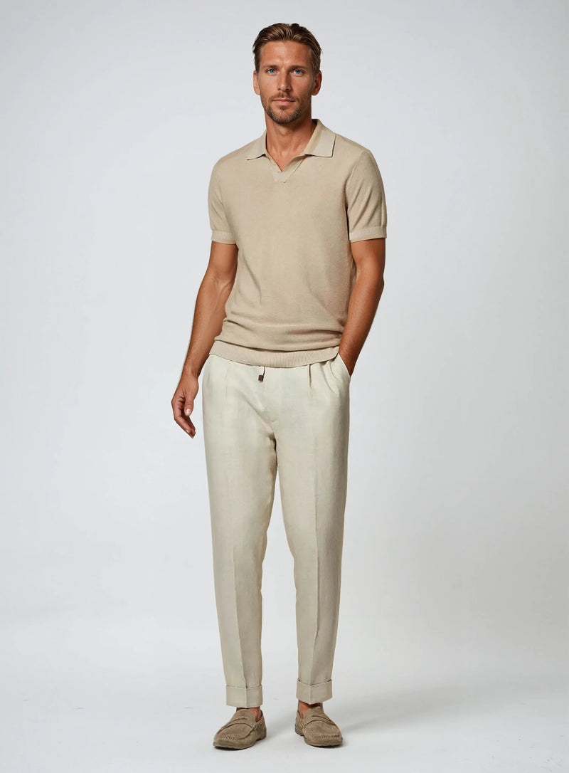 Sea Side Linen pants - Beige
