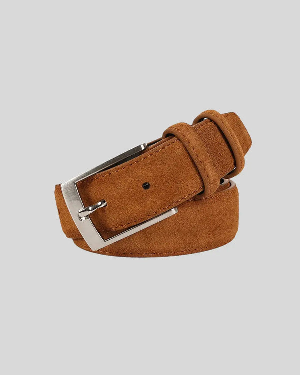 Suede Belt – Khaki