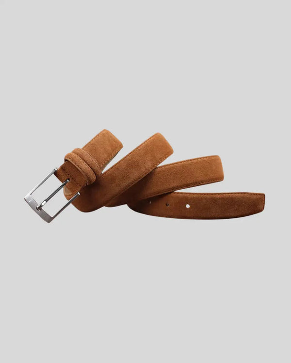 Suede Belt – Khaki