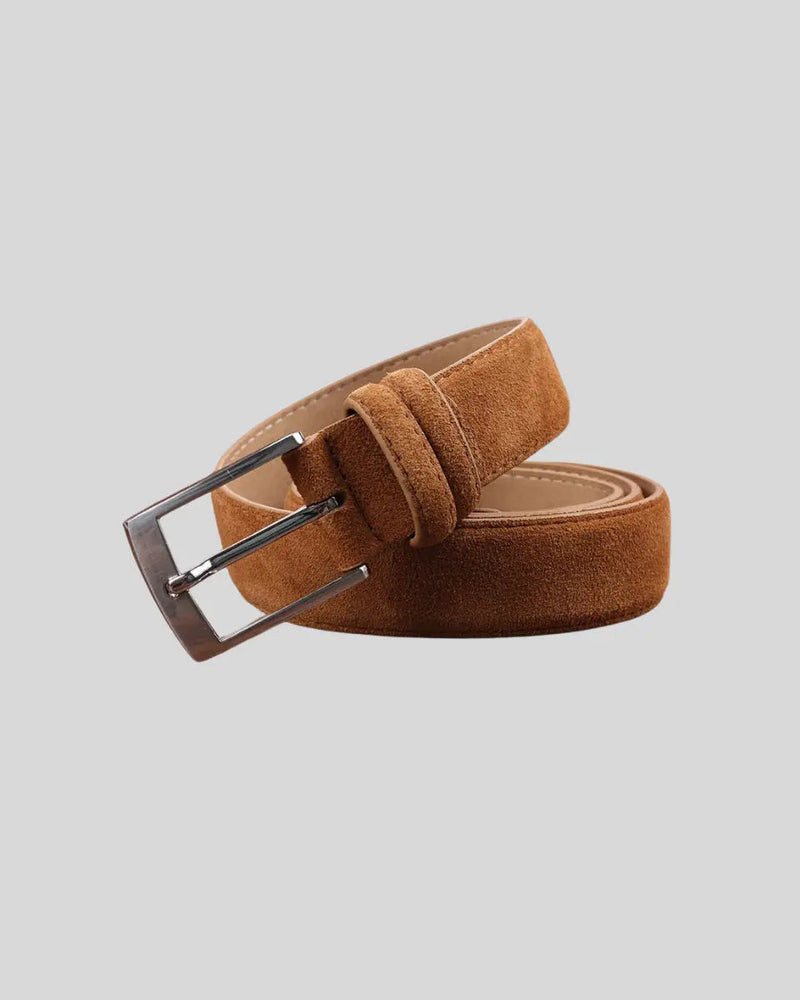Suede Belt – Khaki