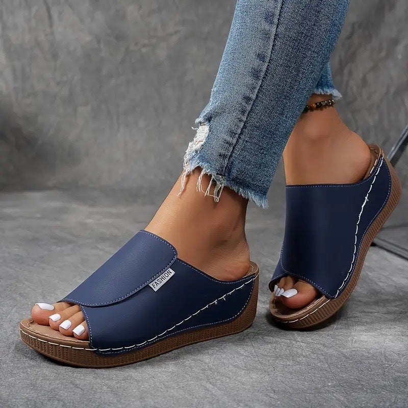 Anna – Komfortable Slip-on Sandaler med Svangstøtte