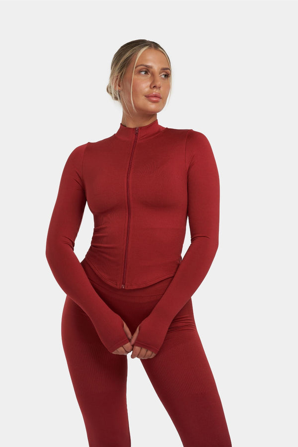 Shapewear Jacket | Cherry Spice