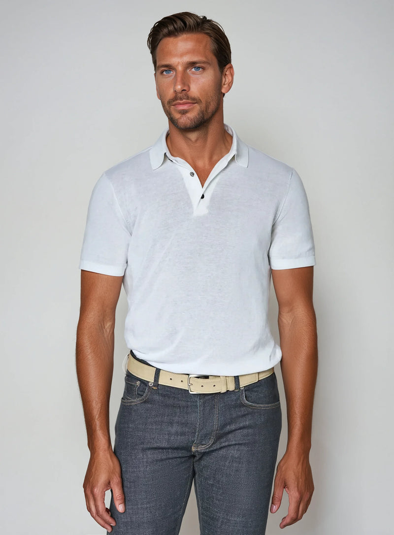 Premium Polo - White
