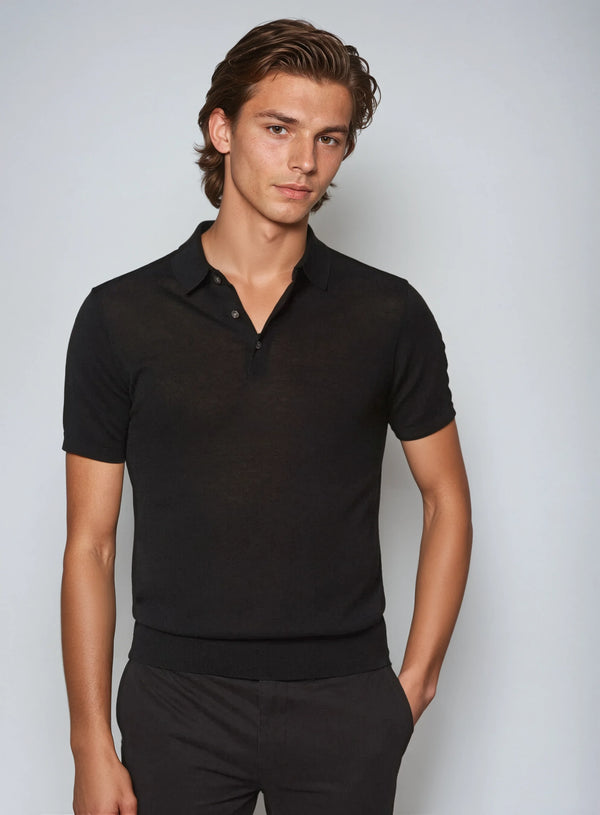 Premium Polo - Black