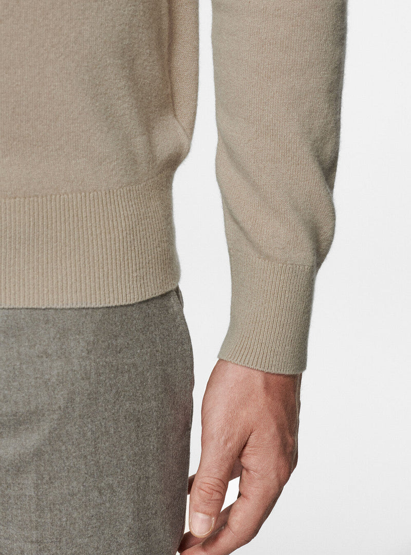 Premium Cashwool Sweater - Beige