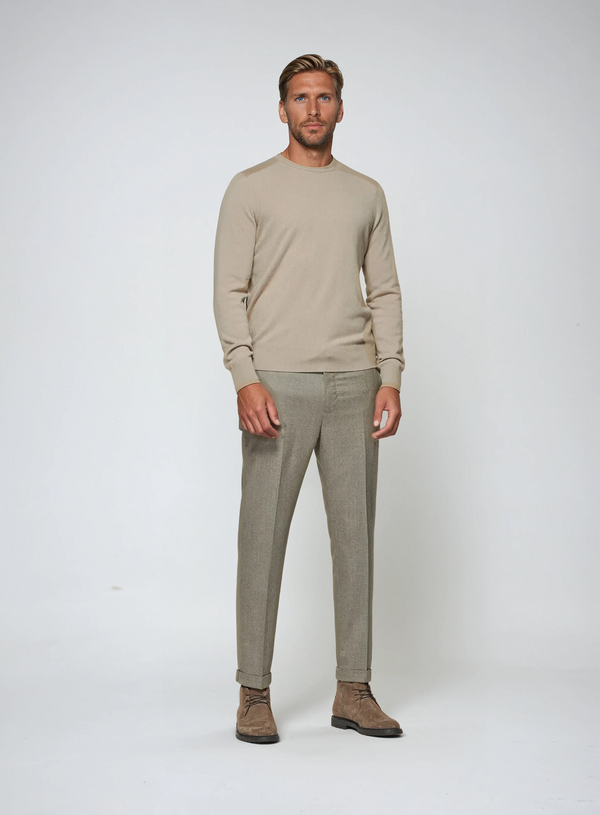 Premium Cashwool Sweater - Beige