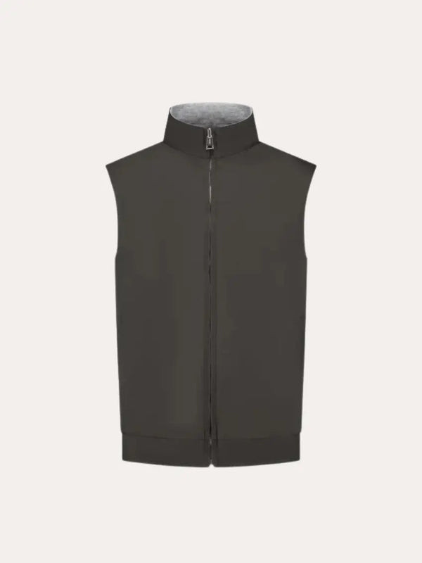 Reversible City Body Warmer - Black