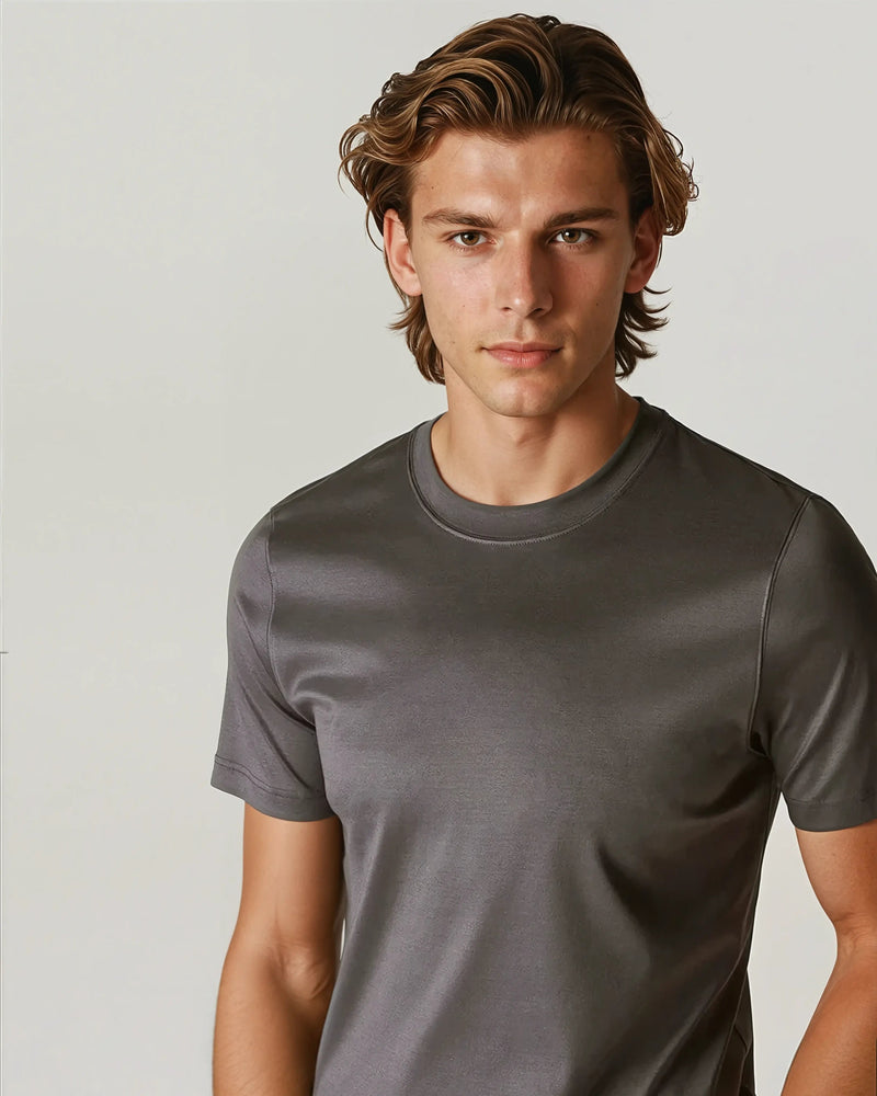 Signature Supima T-shirt – Brown