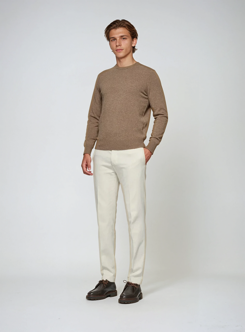 Premium Cashwool Sweater - Khaki